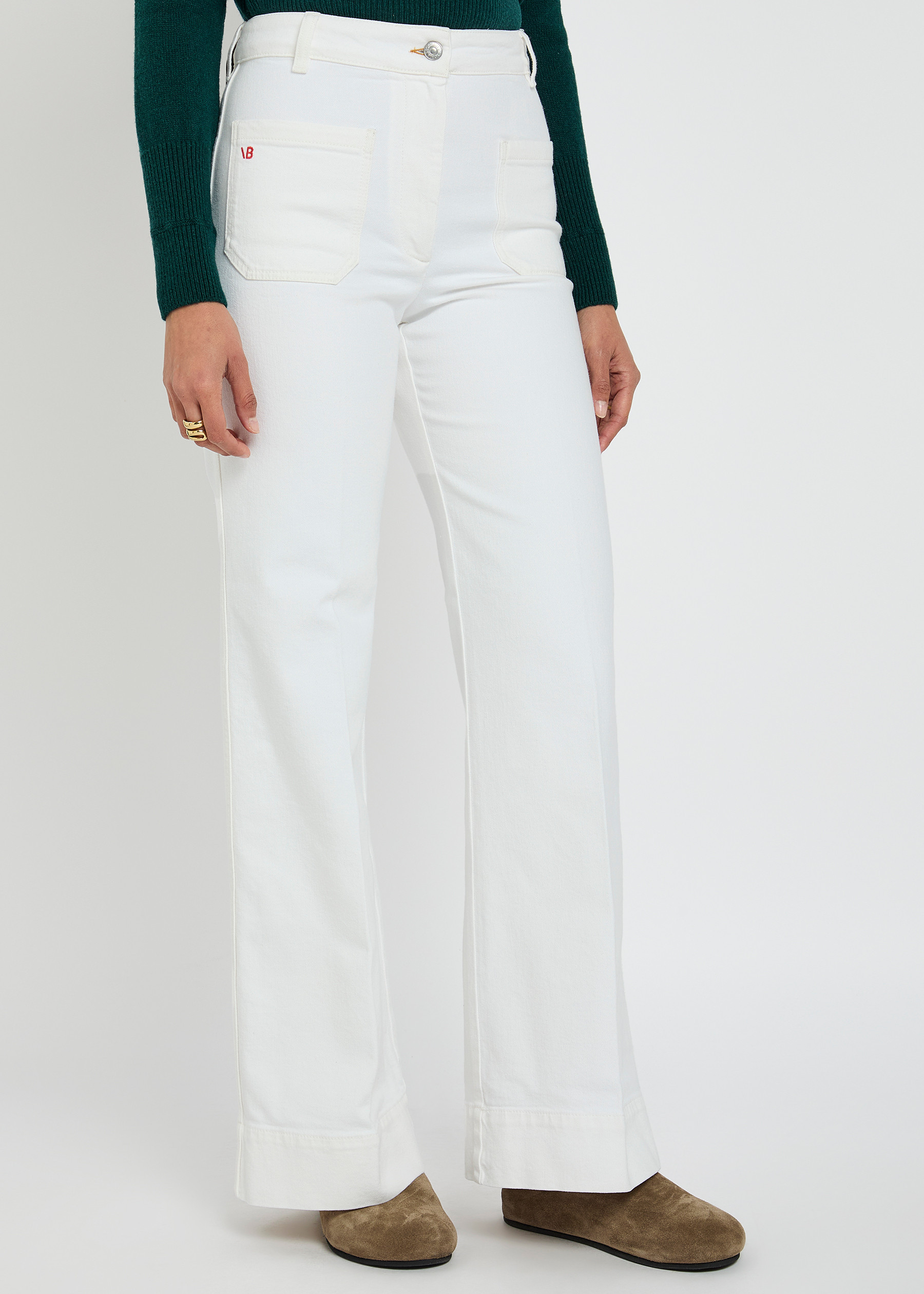 Alina flared-leg jeans | Harvey Nichols