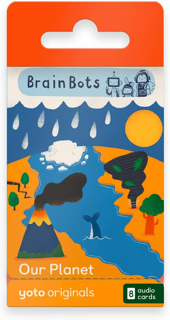 Yoto BrainBots: Our Planet – 8 Kids Audiobook Cards for Use with Player & Mini All-in-1 Audio D... | Amazon (US)