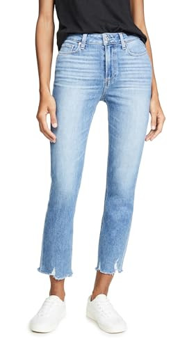 PAIGE Women's Cindy Jeans with Destroyed Hem, Mel, 23 | Amazon (US)