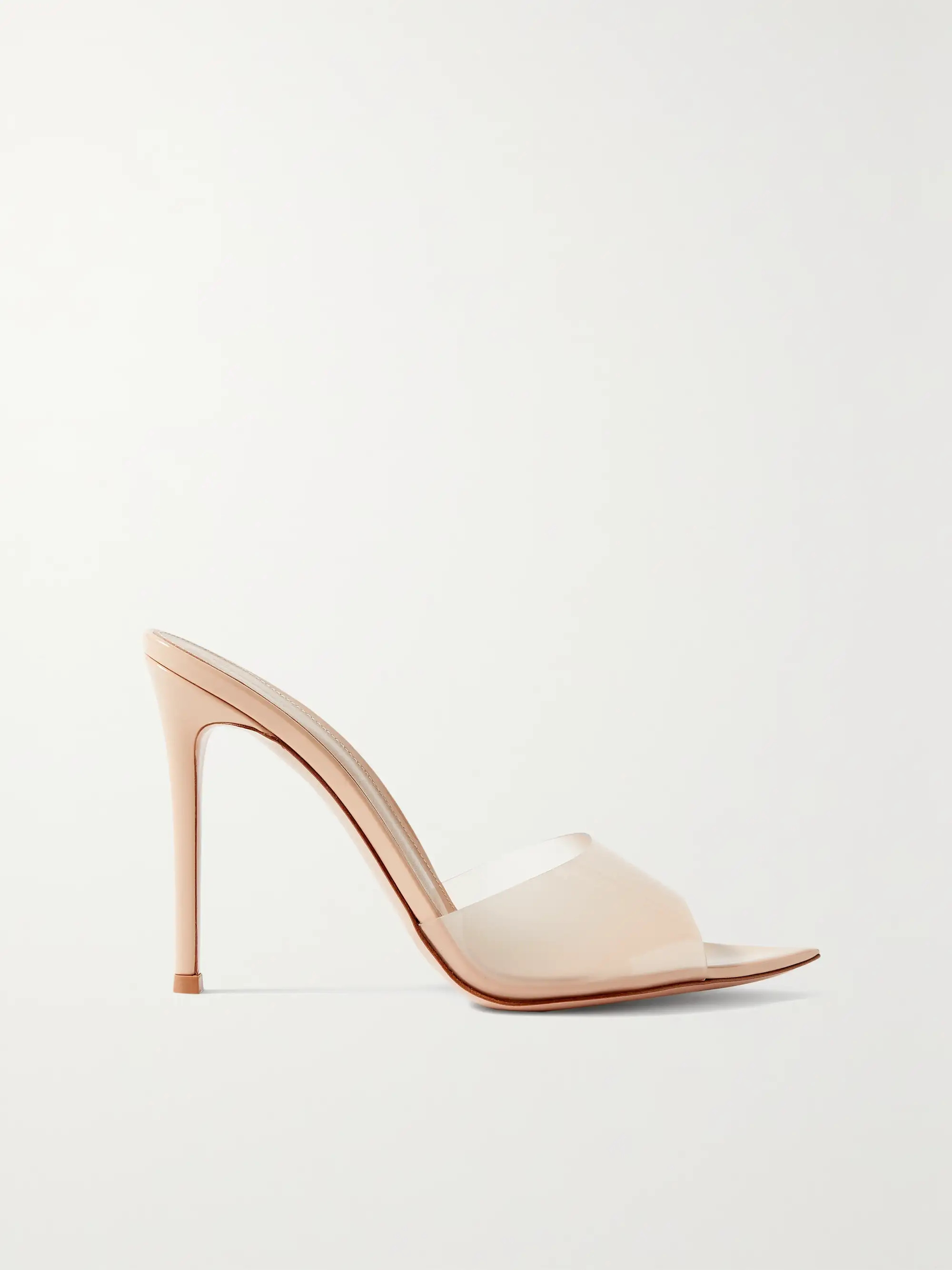 Elle 105 patent-leather and PVC mules | NET-A-PORTER (US)