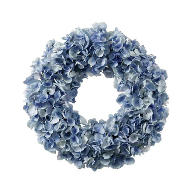 Faux Endless Summer Hydrangea Wreath | Cailini Coastal