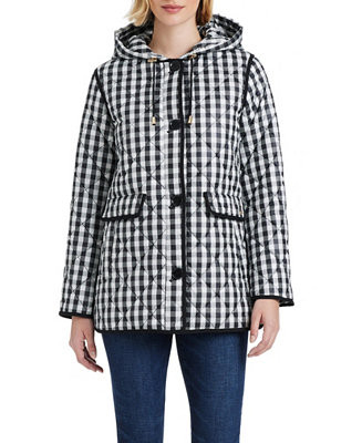 Women's Diamond Quilted A-line Jacket | Macy's