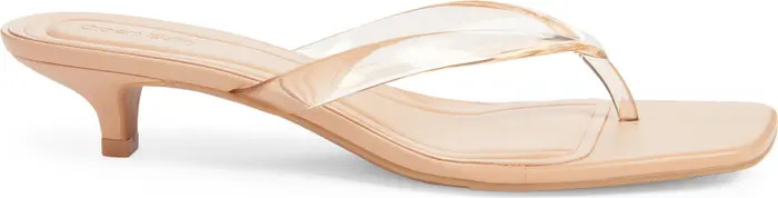 Open Edit Tori Kitten Heel Flip Flop (Women) | Nordstrom | Nordstrom