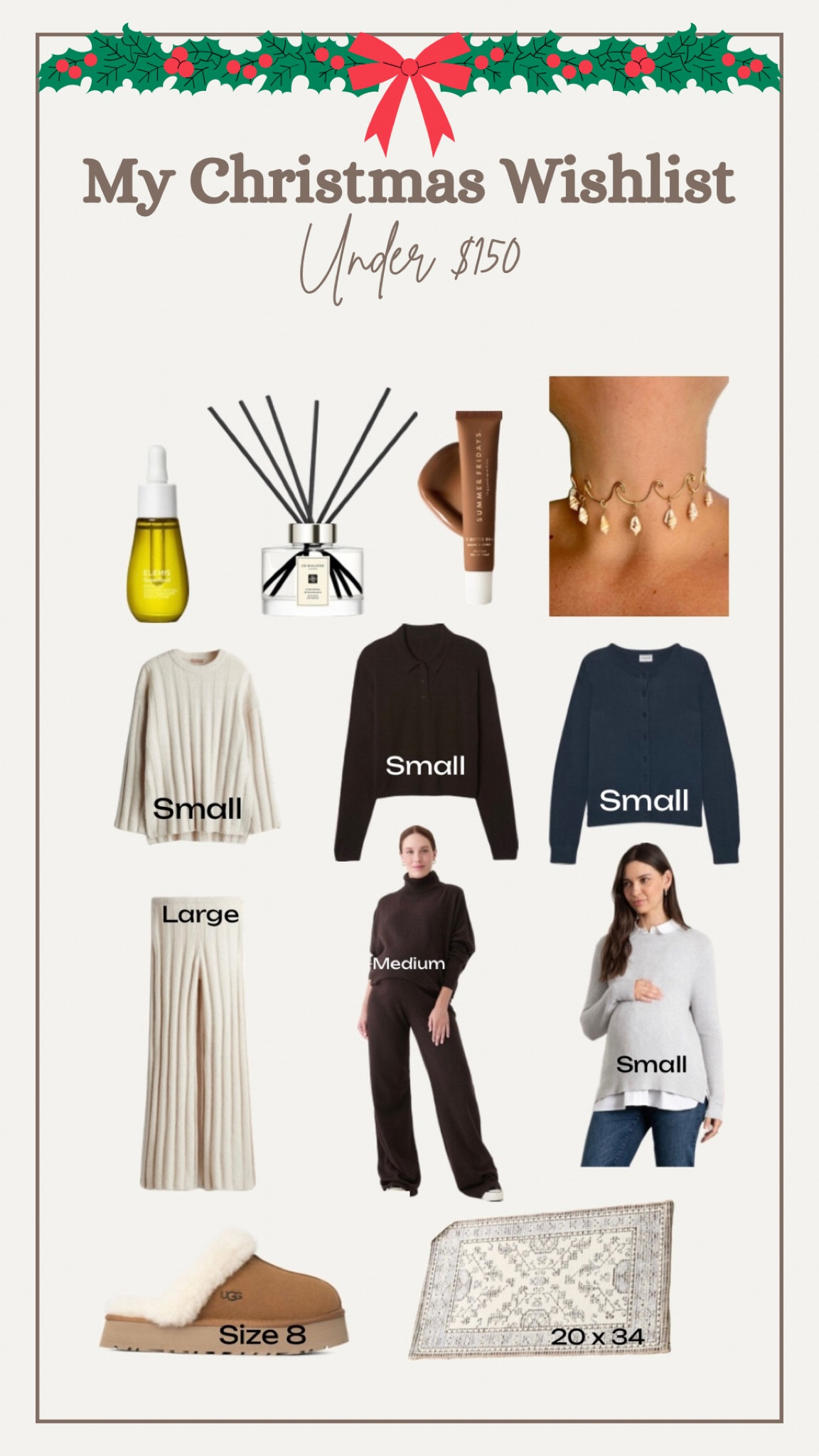 My Christmas Wishlist: Under $150 Edition

#LTKCyberWeek #LTKBump #LTKGiftGuide
