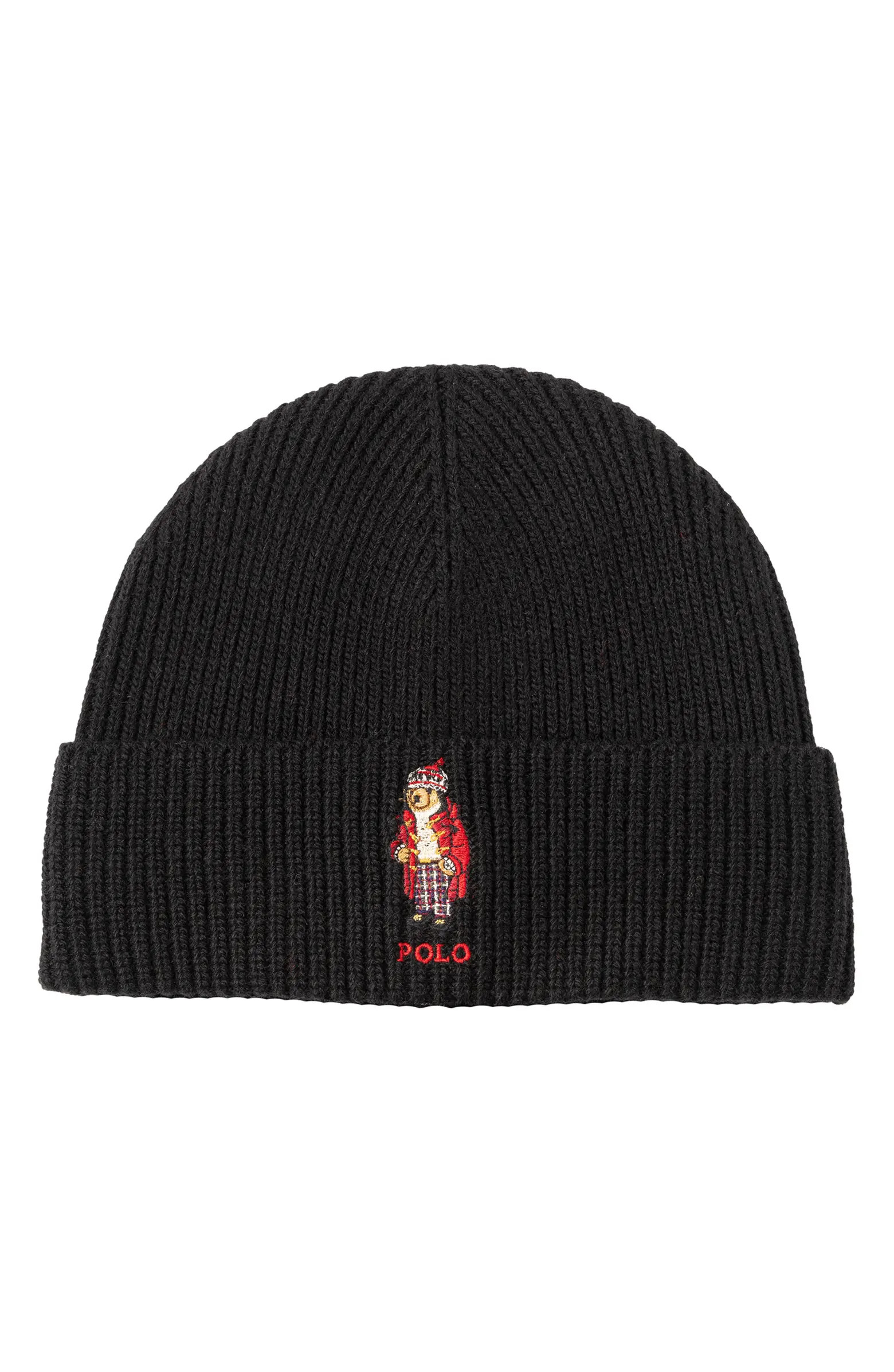 Polo Ralph Lauren Holiday Bear Beanie | Nordstrom | Nordstrom