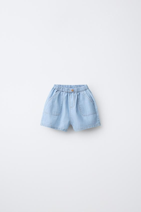 DENIM POCKET SHORTS | Zara US