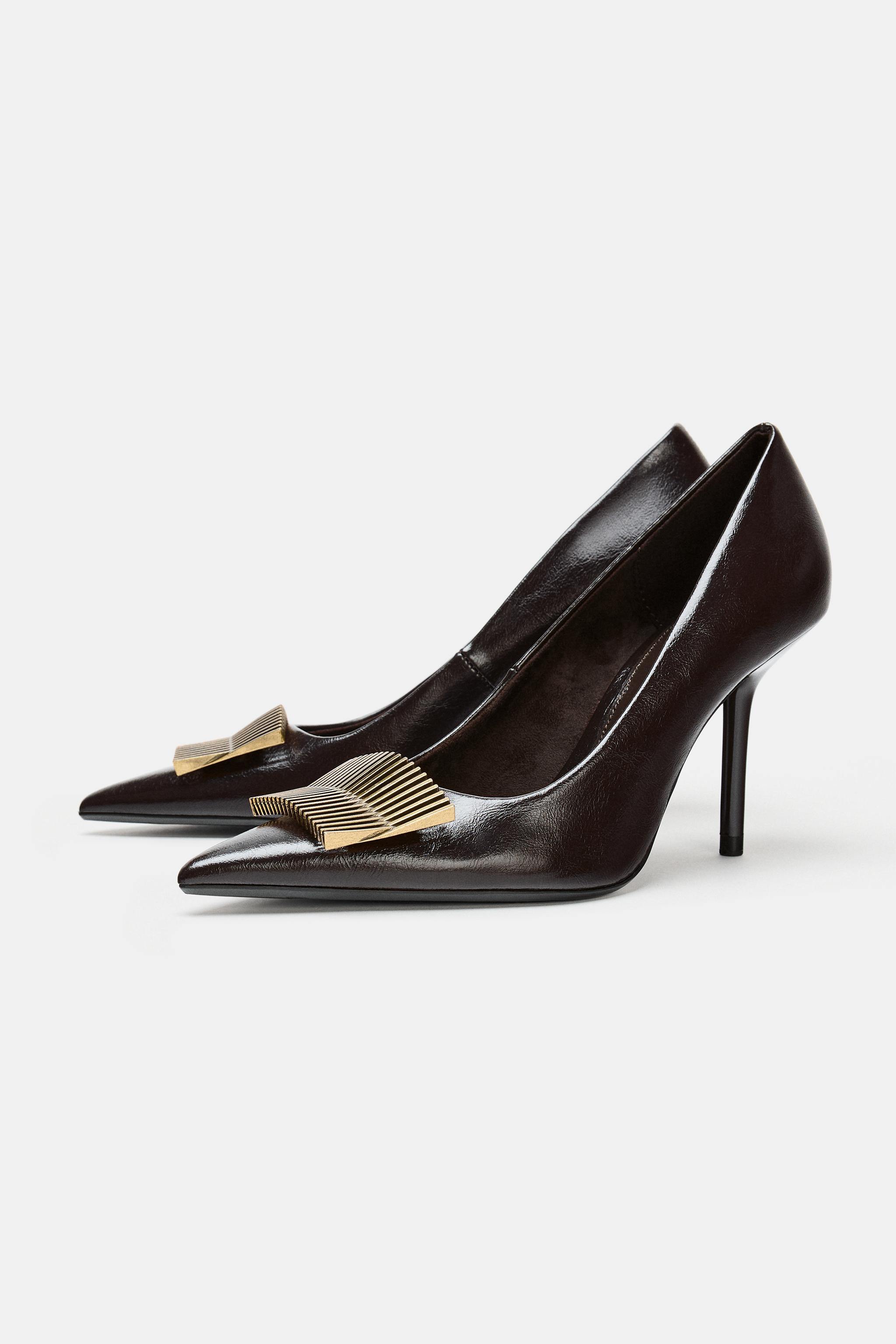 HIGH HEEL WITH APPLIQUÉ | Zara US