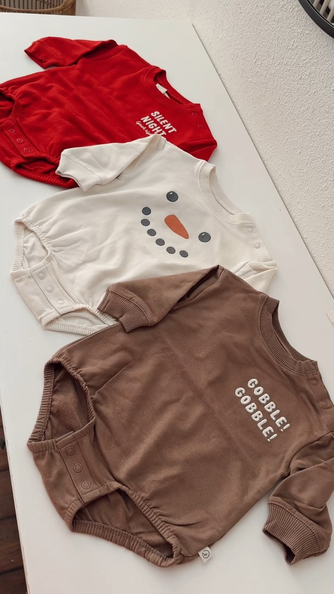 The cutest baby holiday bubble rompers! Organic cotton & only $14! 




#LTKBaby #LTKSeasonal #LTKKids