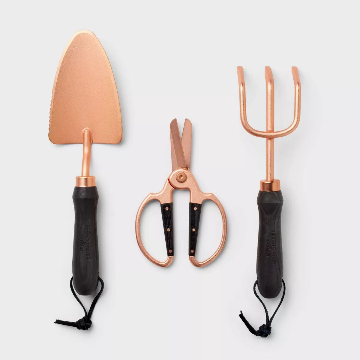 Hilton Carter for Target Garden Tool Kit 3pc Gardening Tool Sets Copper Finish | Target