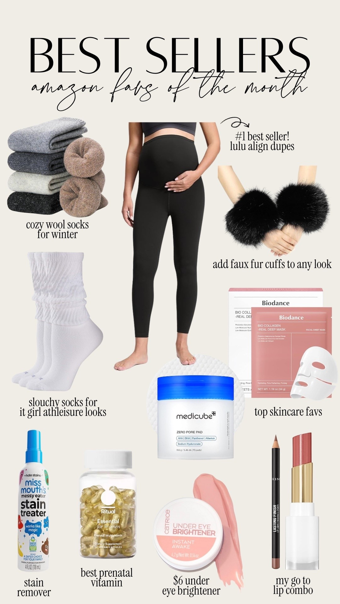 Amazon best sellers of the month!

#LTKBeauty #LTKBump