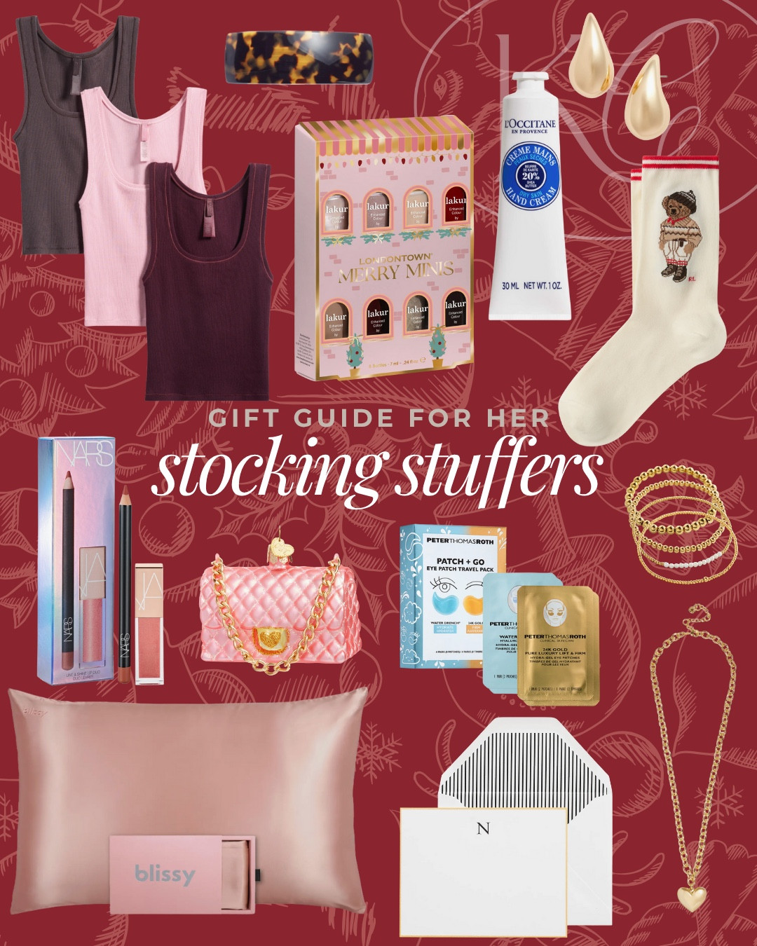 These Nordstrom stocking stuffers are perfect for any girl in your life. I love the socks, jewelry and makeup! 

#LTKGiftGuide #LTKHoliday #LTKFindsUnder100