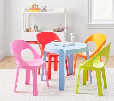 Rita Indoor/Outdoor Table & Chairs Set | Pottery Barn Kids