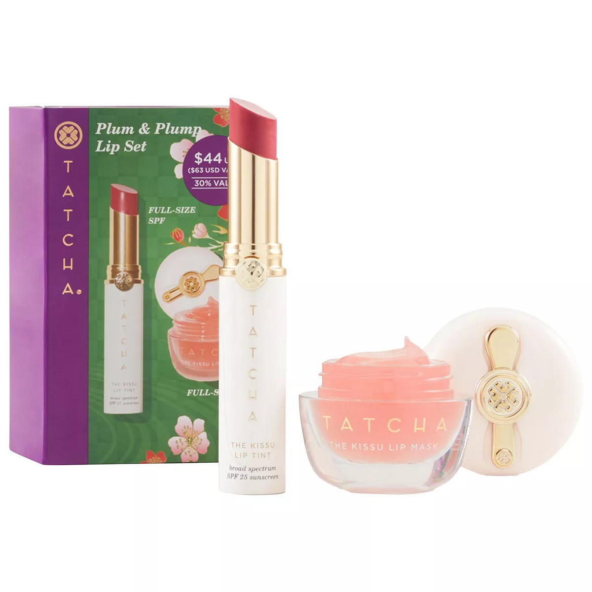 Tatcha Plum & Plump Lip Set | Kohl's