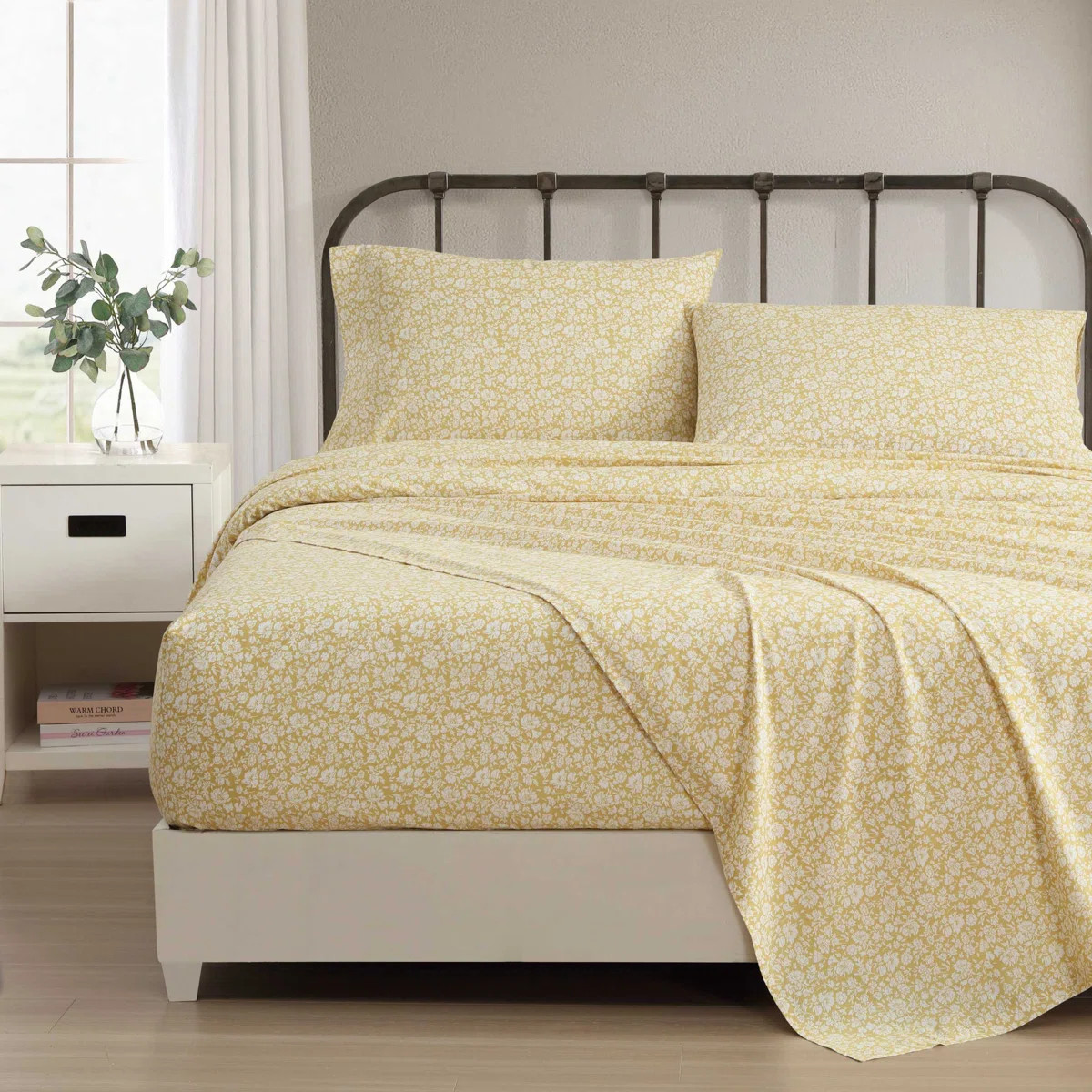 Laura Ashley Printed Cotton Percale Sheet Set & Reviews | Wayfair | Wayfair North America