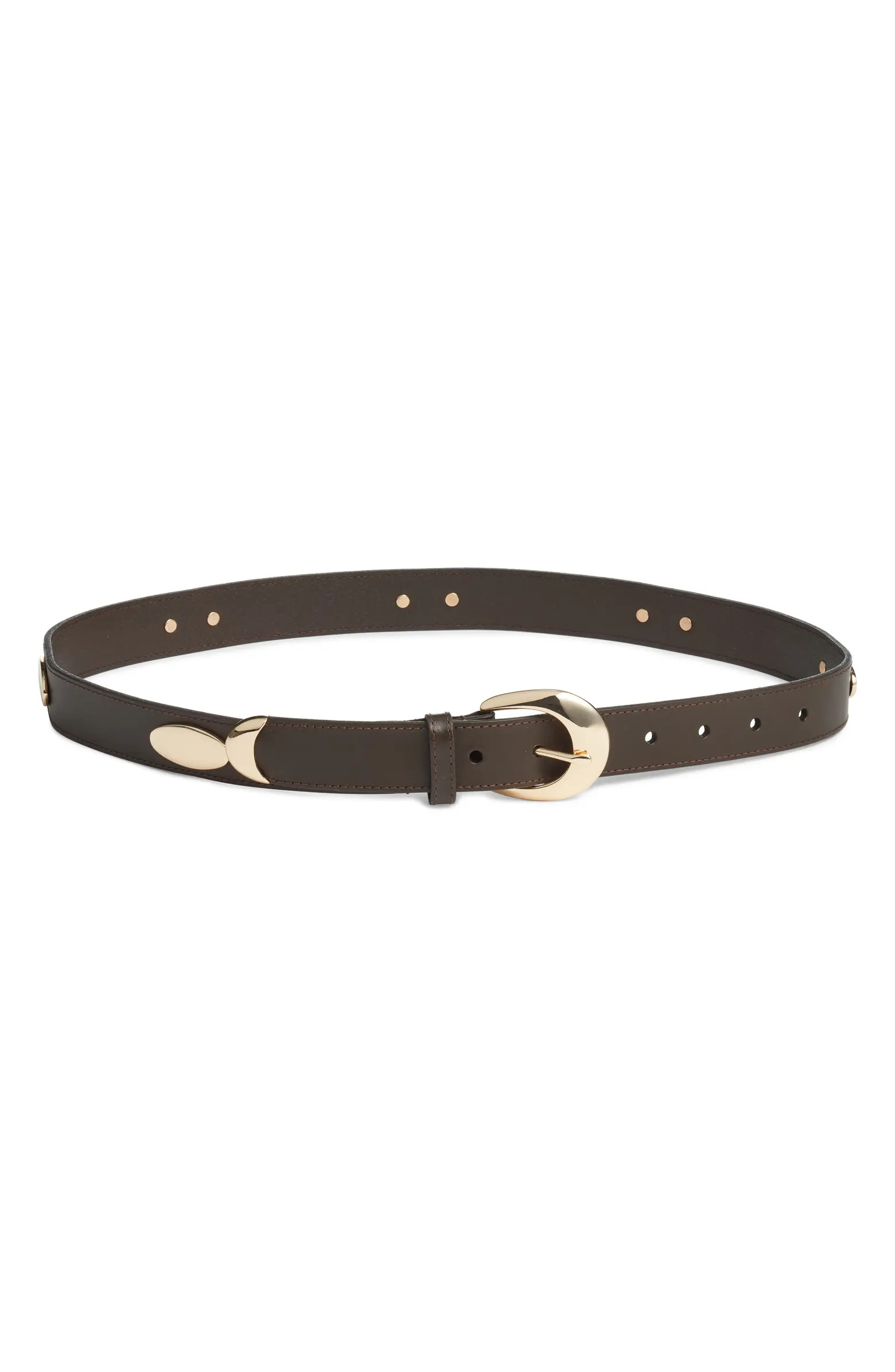 Treasure & Bond Tatum Stud Leather Belt | Nordstrom | Nordstrom