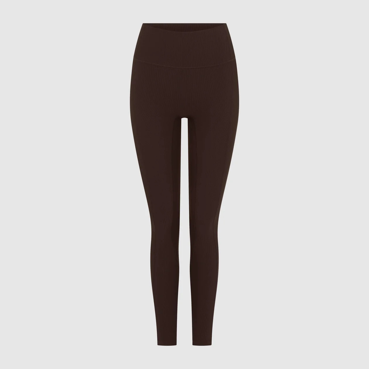 THE ULTIMATE RIBBED LEGGINGS - BITTER CHOC | WAT The Brand
