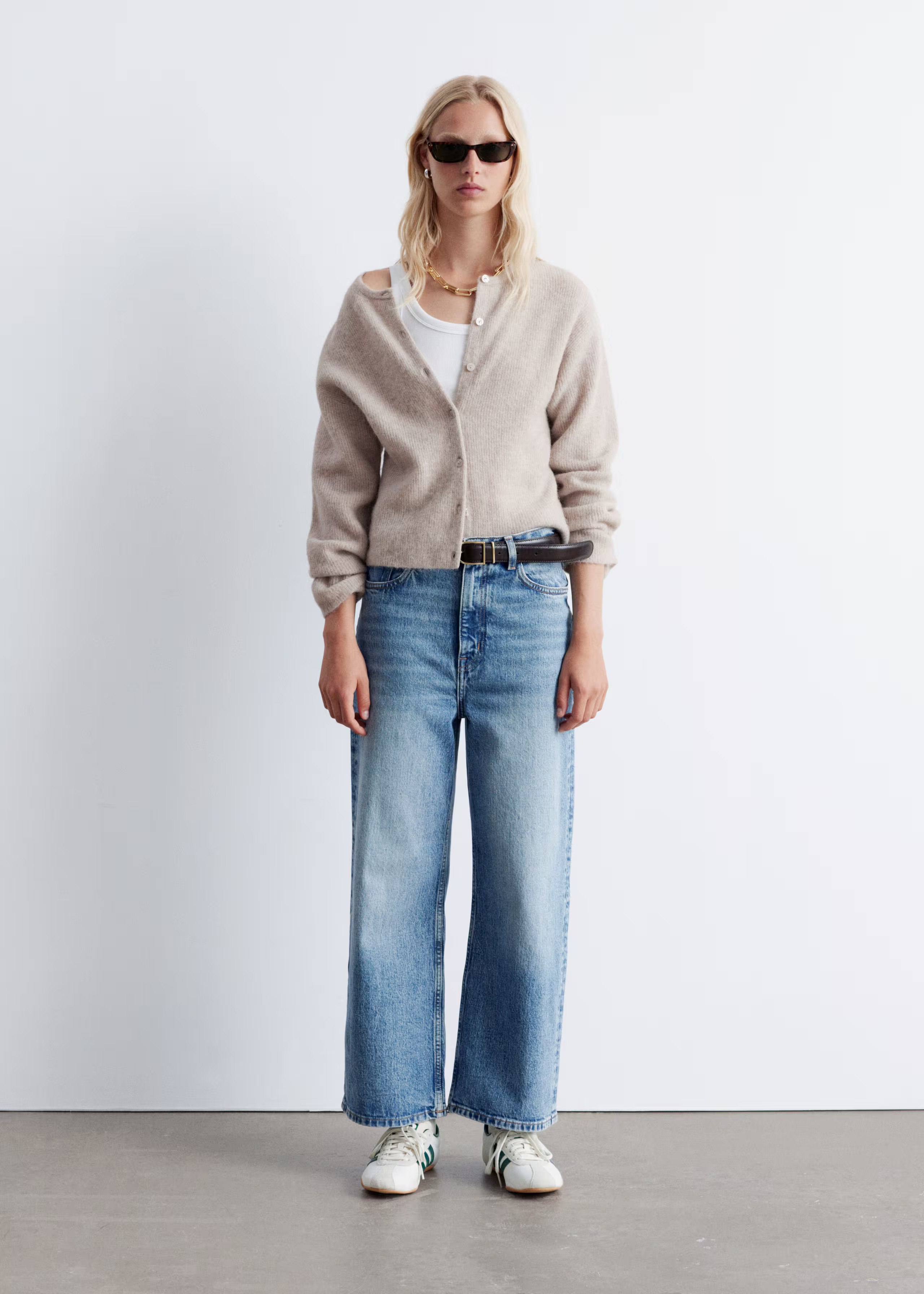 Alpaca-Blend Knitted Cardigan | & Other Stories UK