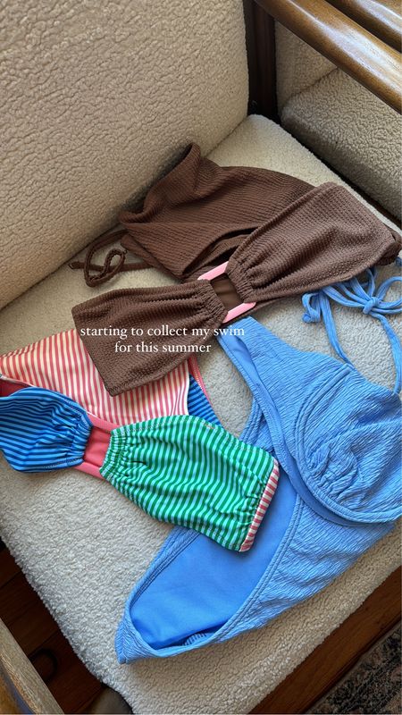 I am very picky when it comes to swim, so these are the ones I am keeping so far I love how they fit and all of the colors. The bottoms are all moderately booty covering which we need as a toddler mom 

Size medium in all 

#LTKswim #LTKfindsunder100 #LTKfamily
