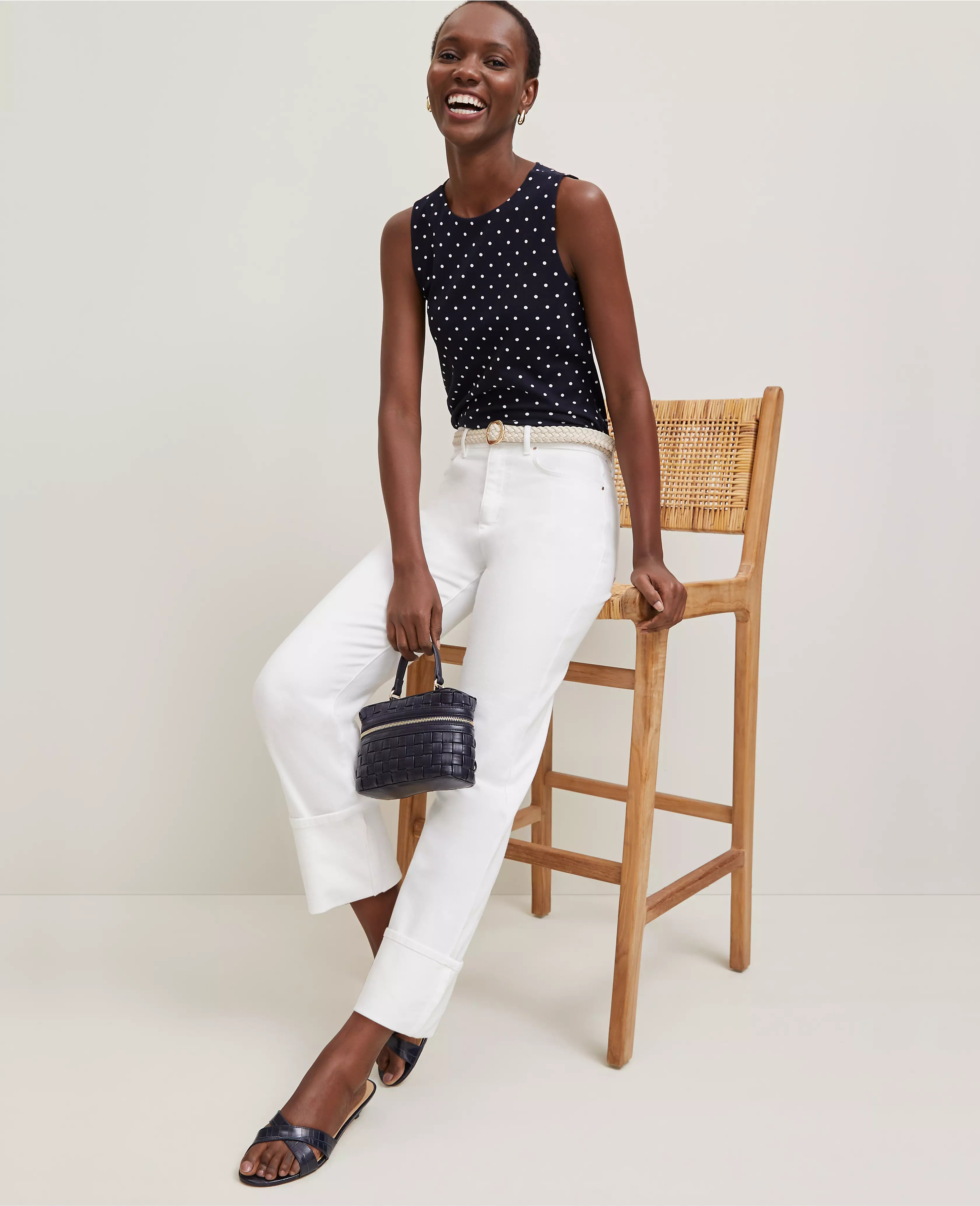 The Cuffed Straight Jean | Ann Taylor