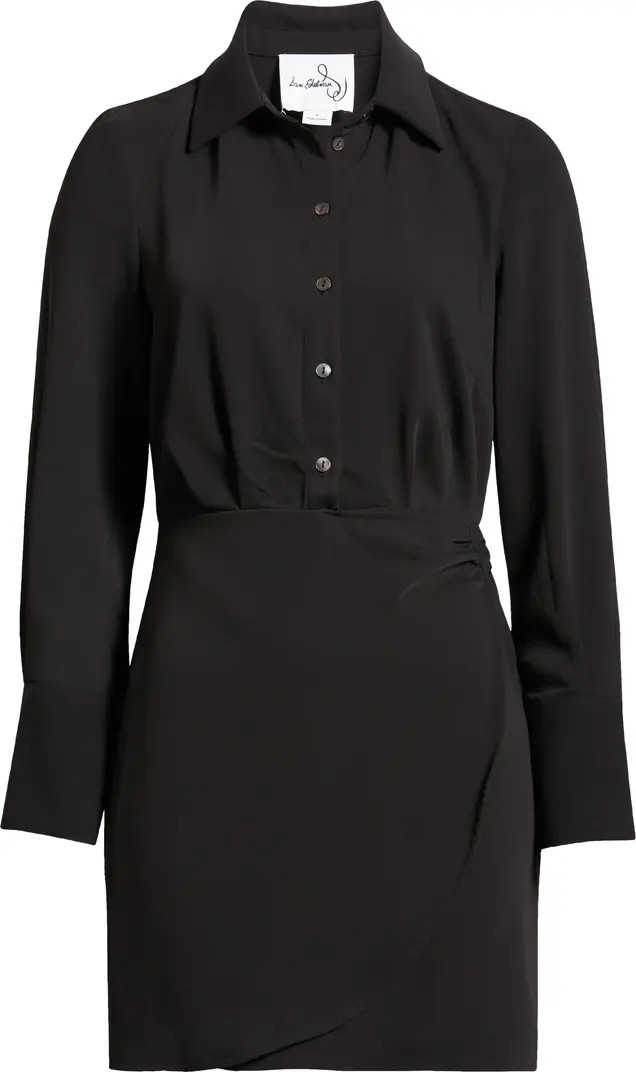 Long Sleeve Sheath Shirtdress | Nordstrom