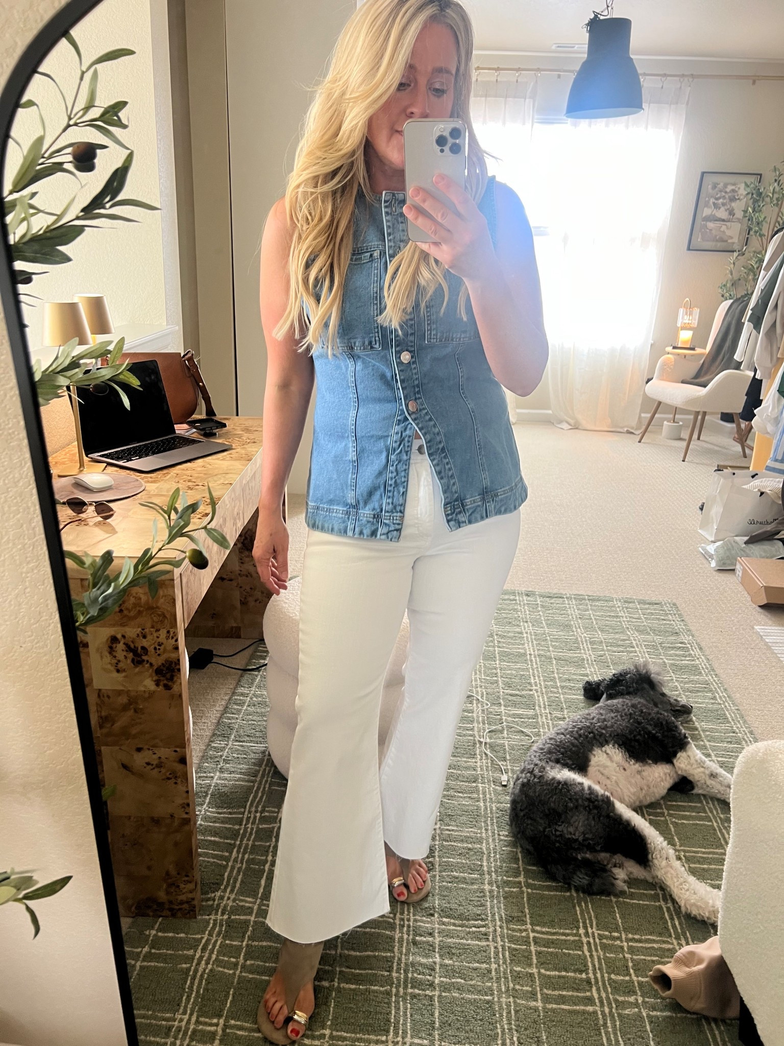  ✨Tap the bell and ❤️ for over 40 fashion, midlife style, midsize fashion and luxury looks for less. 

Walmart white crop flare jeans 👌🏼

⬇️Sizing information:
Wearing 12 run tts

👑"Helping you look good, feel good!" - Lindsey Denver


Over 40 mom, over 50, midlife, midsize fashion, size 10, size 12, size 8, ootd, perimenopause, gen X, body confidence, over 45, outfit inspiration, mom outfit 

#LTKOver40 #LTKMidsize #LTKSaleAlert