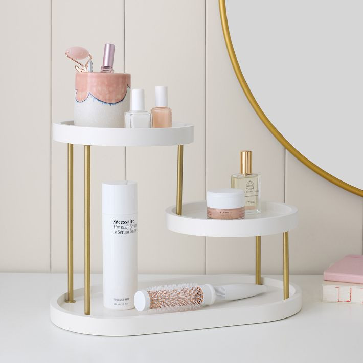 Glam Two-Tier Stand | Pottery Barn Teen