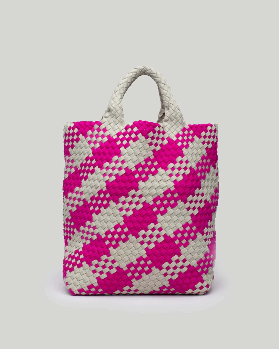 St. Barths Shopper Tote Plaid | Naghedi