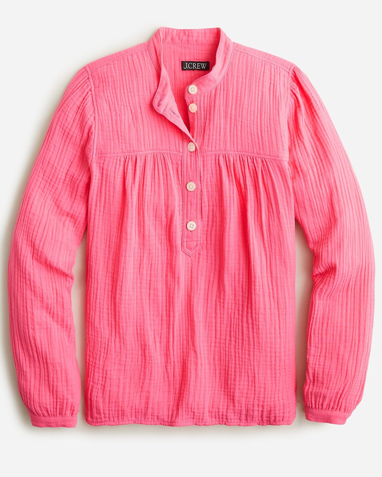 Fresco top in soft gauze | J.Crew US