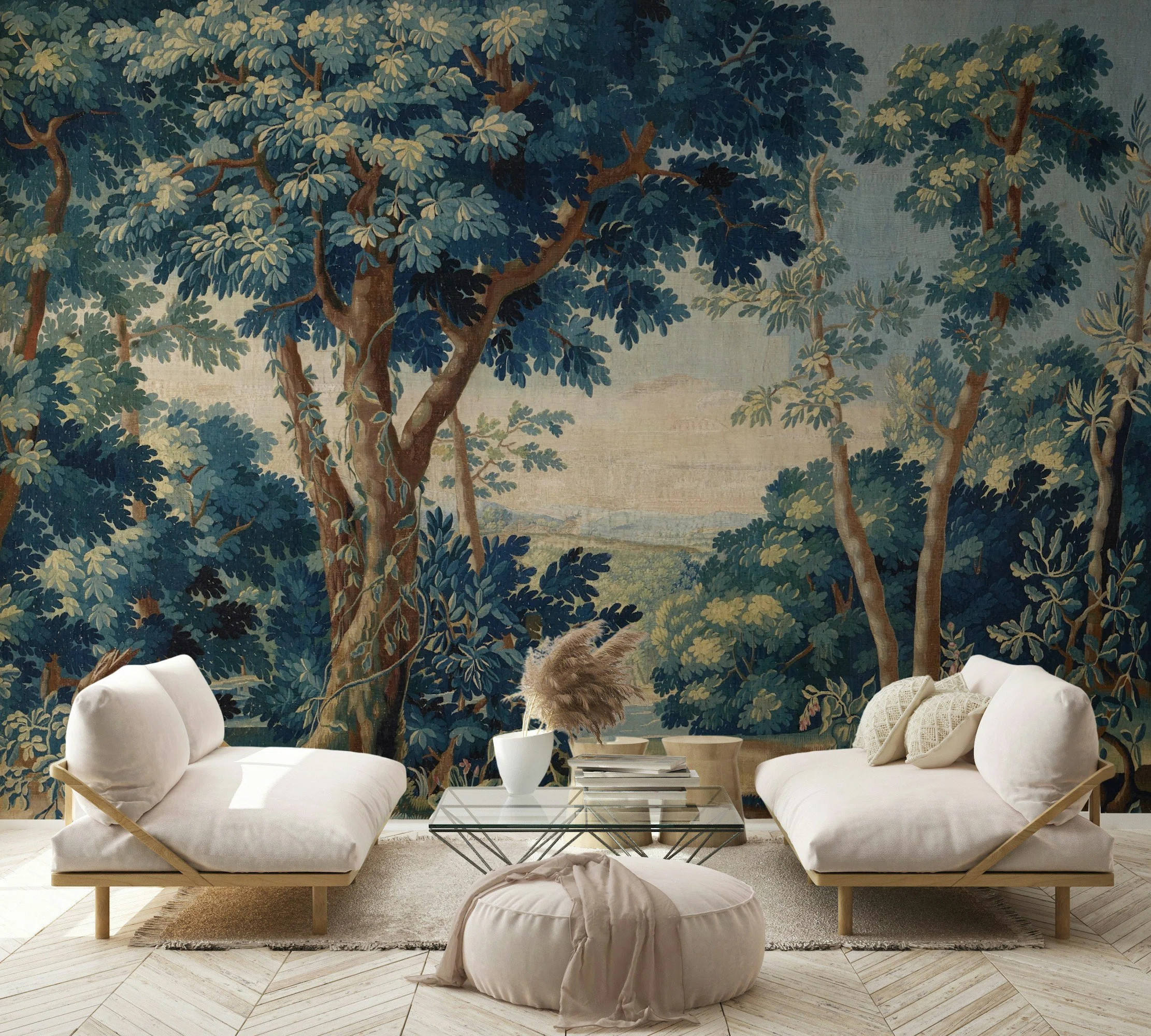 Enchanted Forest Tapestry Wallpaper | Wayfair North America