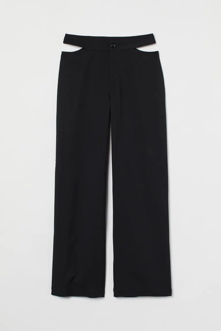 Cut-out Detail Pants | H&M (US + CA)