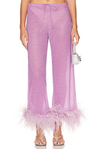 Oseree Lumiere Plumage Pants in Glicine from Revolve.com | Revolve Clothing (Global)