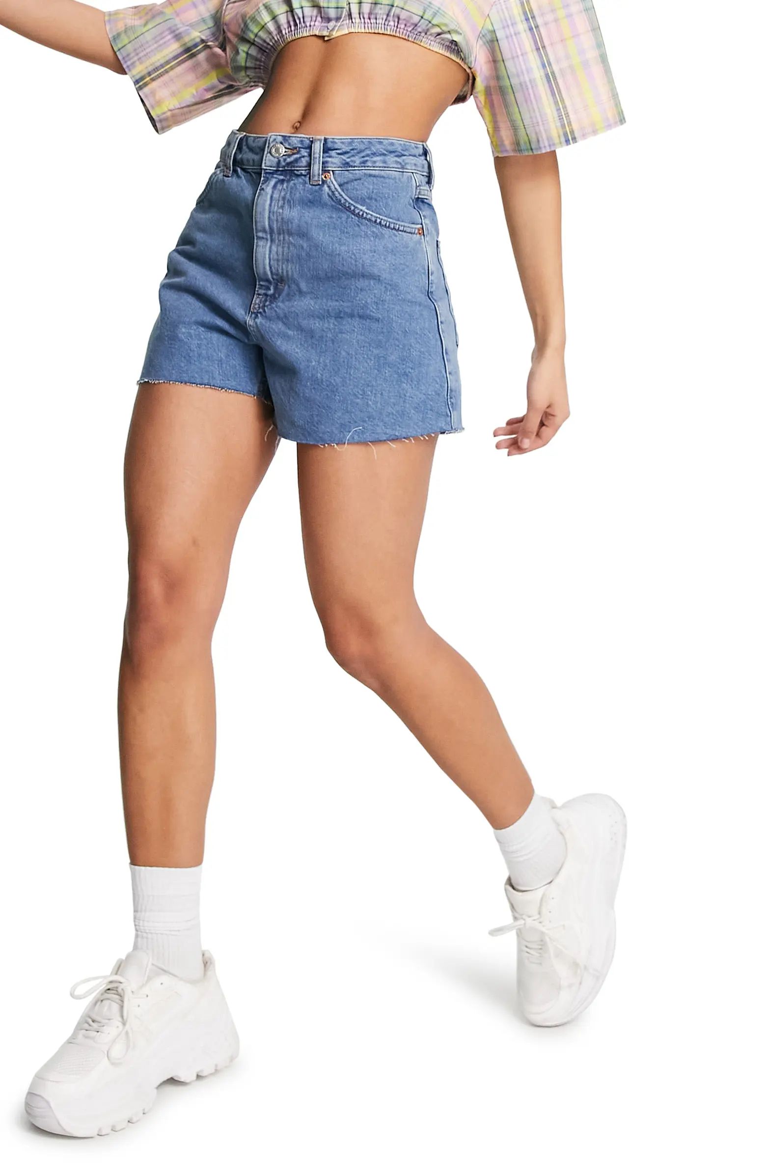 Topshop A-Line Mom Shorts | Nordstrom | Nordstrom