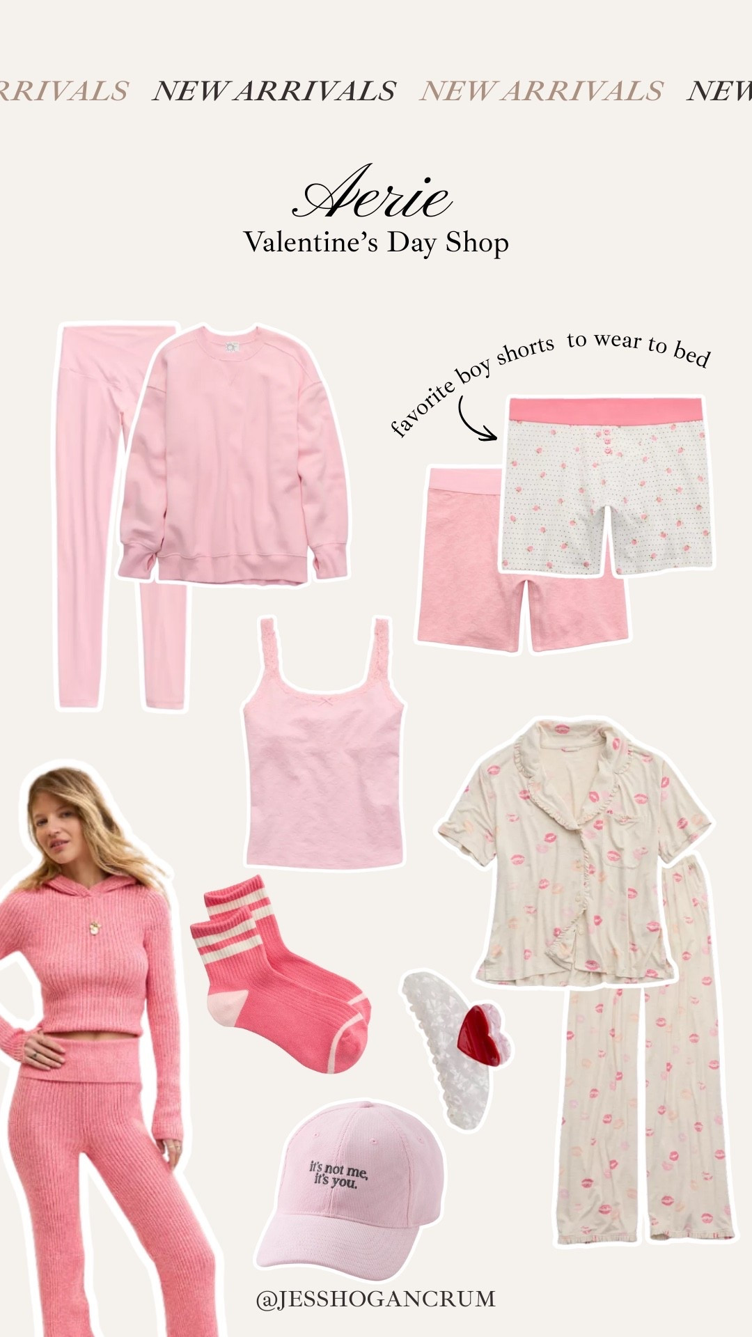 aerie new valentines collection just dropped 😍 

loungewear, comfy clothes, comfy outfits, boy shorts, vday, pink 

#LTKSeasonal #LTKFindsUnder50 #LTKselfcare