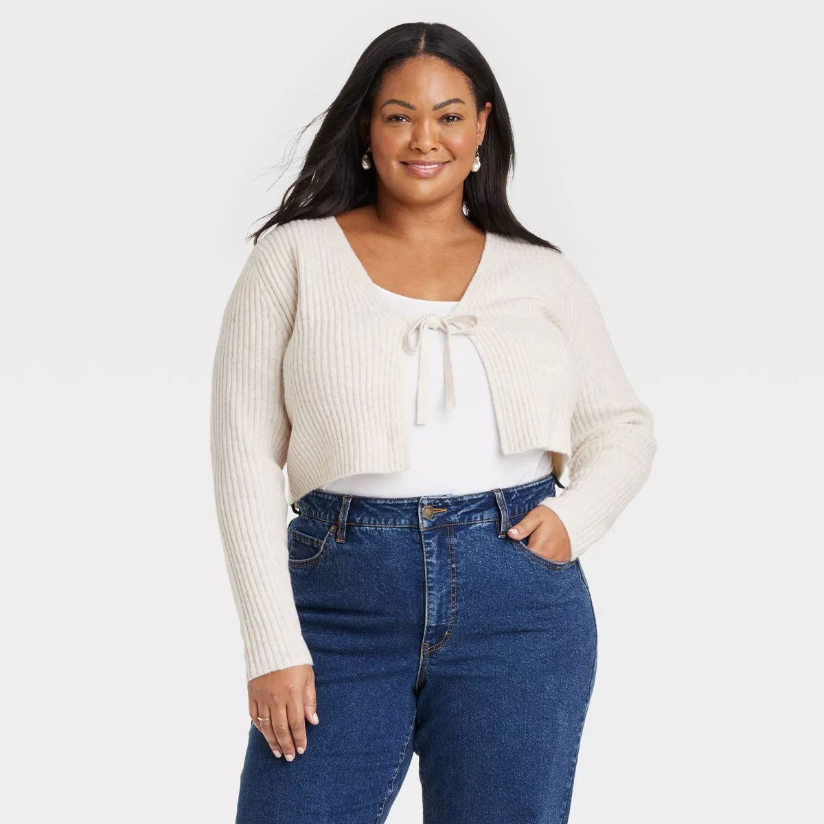 Women's Faux Cashmere Shrug Cardigan - Ava & Viv™ | Target
