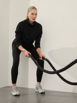 Altitude Fleece Lined Funnel Neck Sweatshirt | Athleta