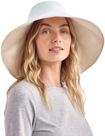 Solbari Ultra Wide Brim Sun Hat UPF 50+ Packable UV Sun Protection Hats with Full Coverage Brim | Amazon (US)