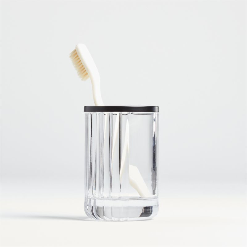 Ribbed Glass Tumbler + Reviews | Crate and Barrel | Crate & Barrel