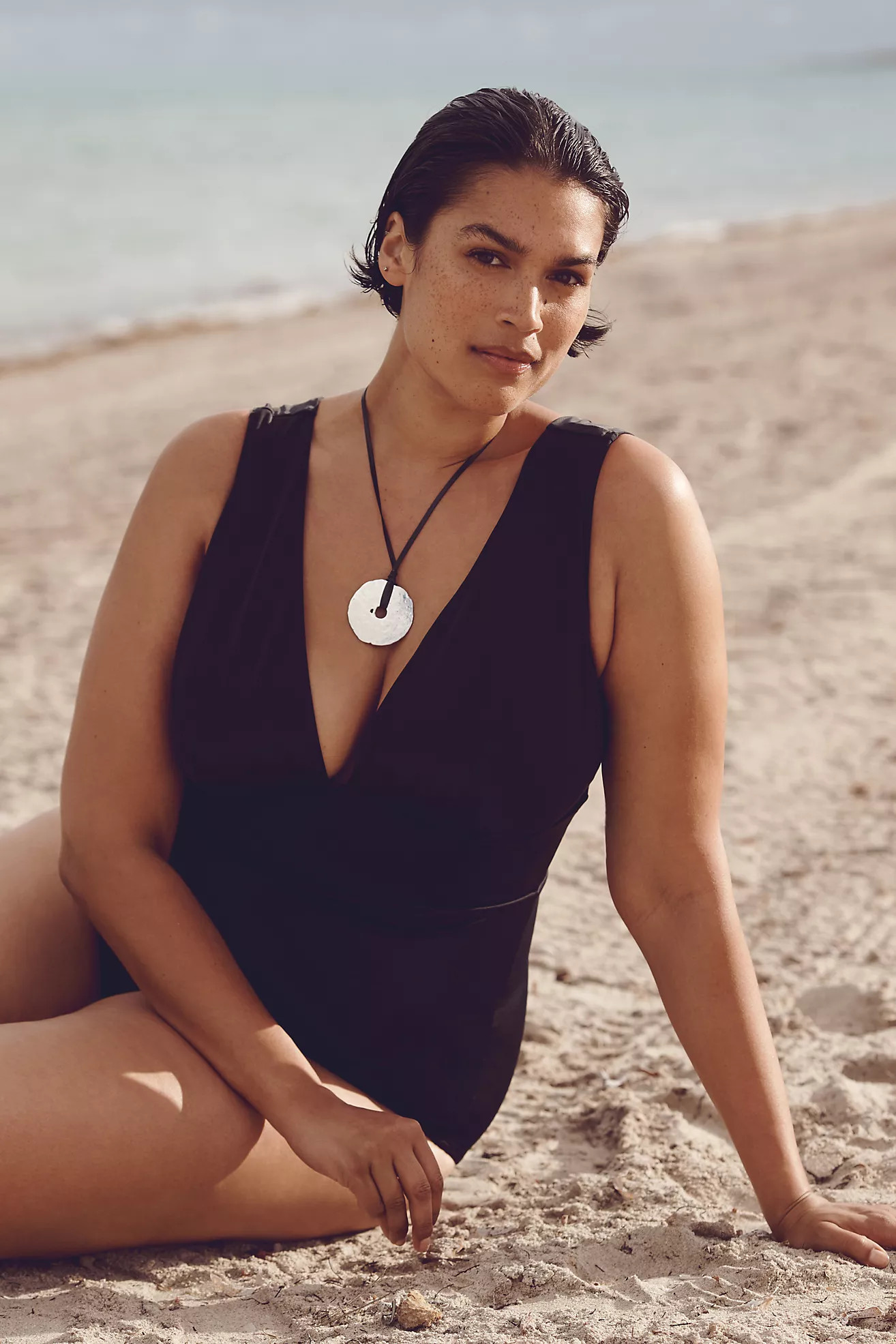 Andie Swim Plus Mykonos One-Piece | Anthropologie (US)