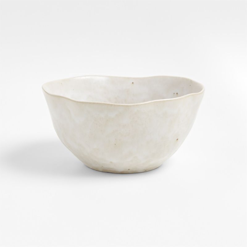 Kiln Off-White Cereal Bowl by Leanne Ford + Reviews | Crate & Barrel | Crate & Barrel