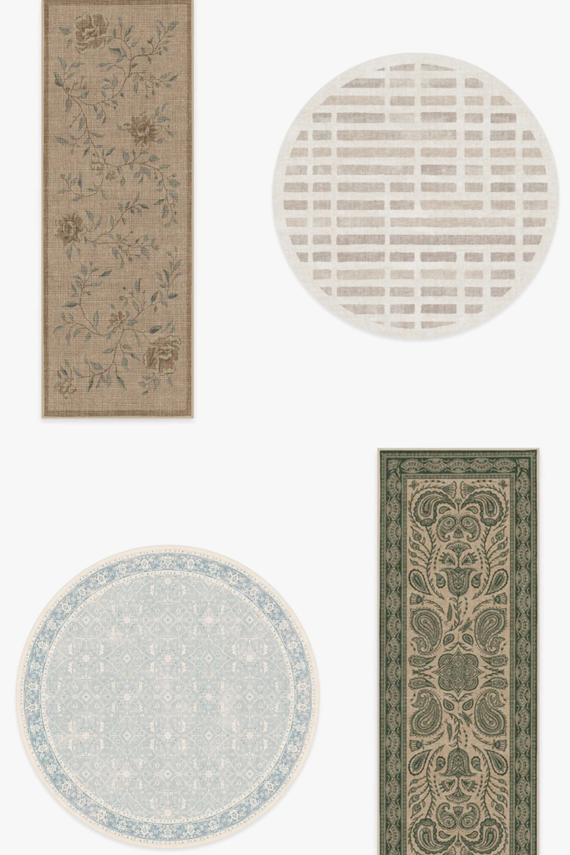 A few of my rugs from Ruggable! 