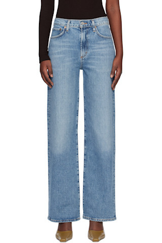 Blue Harper Straight Jeans | SSENSE