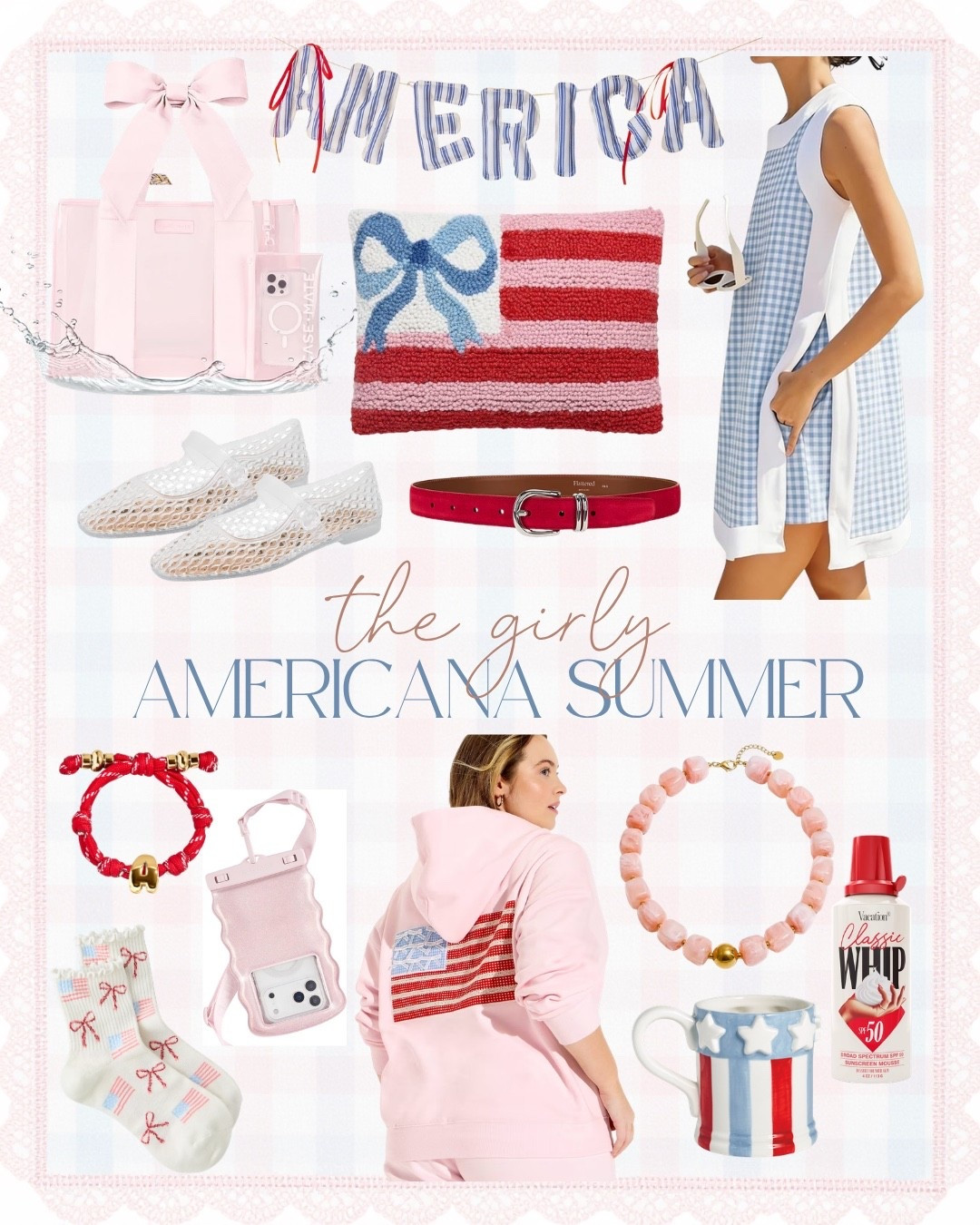 🎀 The Girly Americana Summer 🇺🇸

A little red, white, blue, and lots of bows. These are the cutest Americana-inspired finds for summer—from fashion and accessories to everyday favorites. ❤️🤍💙

Shop all my picks below ✨☀️ #LTKStyle #AmericanaStyle #SummerFinds #BowTrend #LTKFinds

#LTKSeasonal #LTKHome #LTKootd