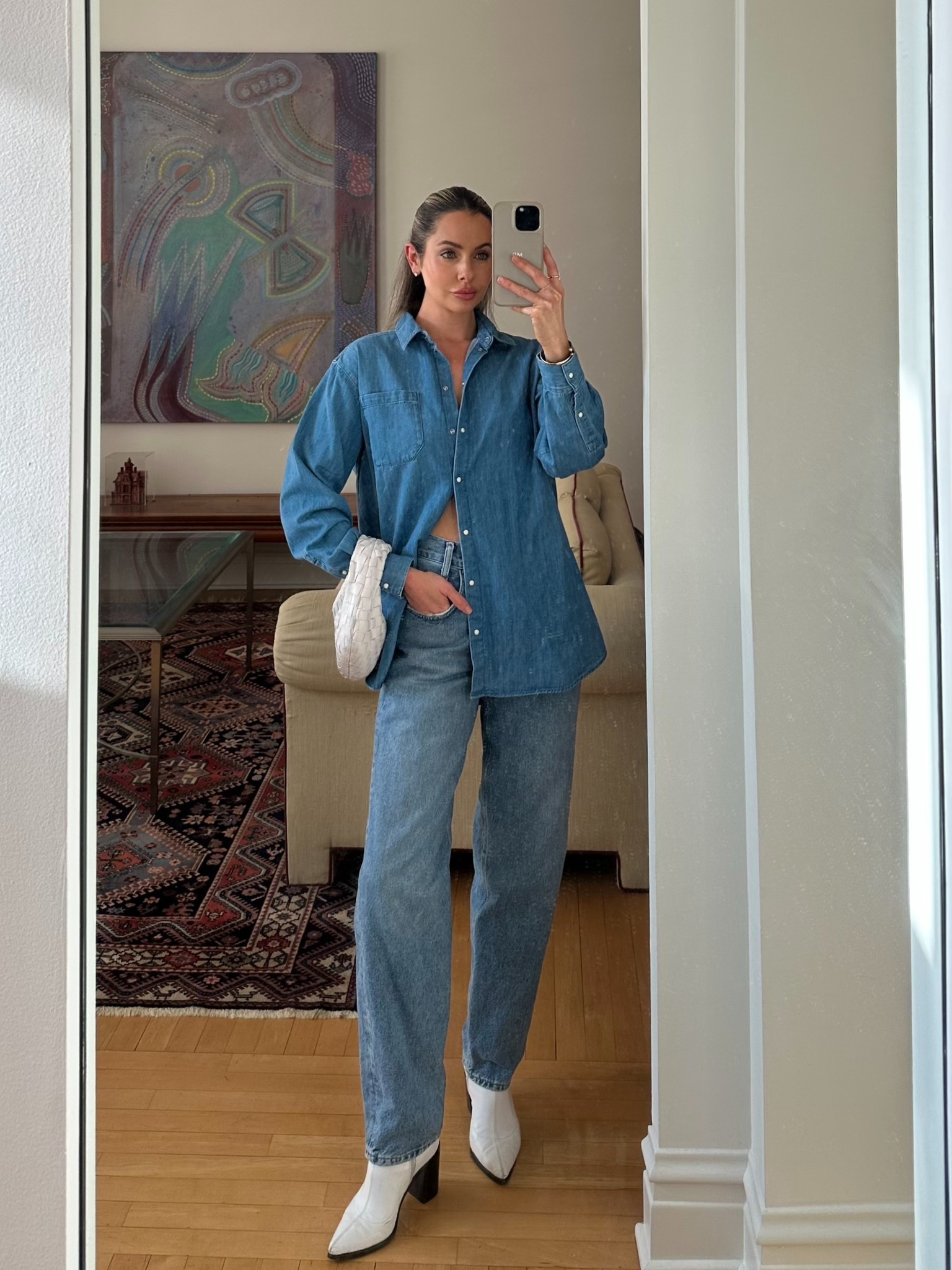 Denim on denim forever 🩵 

#LTKStyleTip #LTKSeasonal