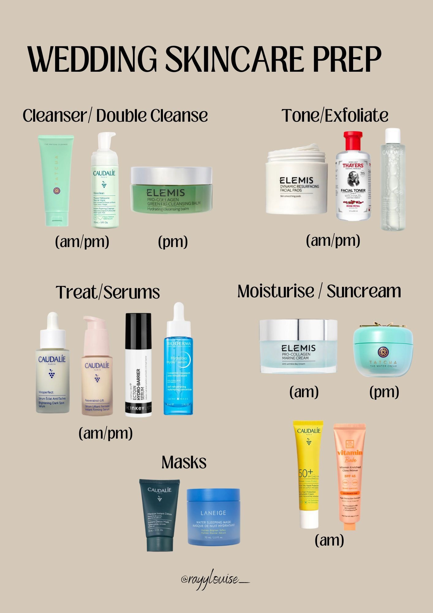 Wedding skincare prep- bride to be!

#LTKbeauty #LTKspring #LTKwedding