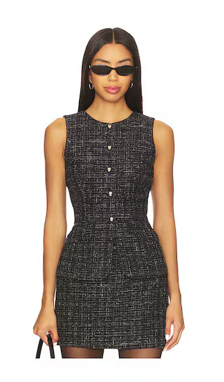 Samira Top in Black | Revolve Clothing (Global)