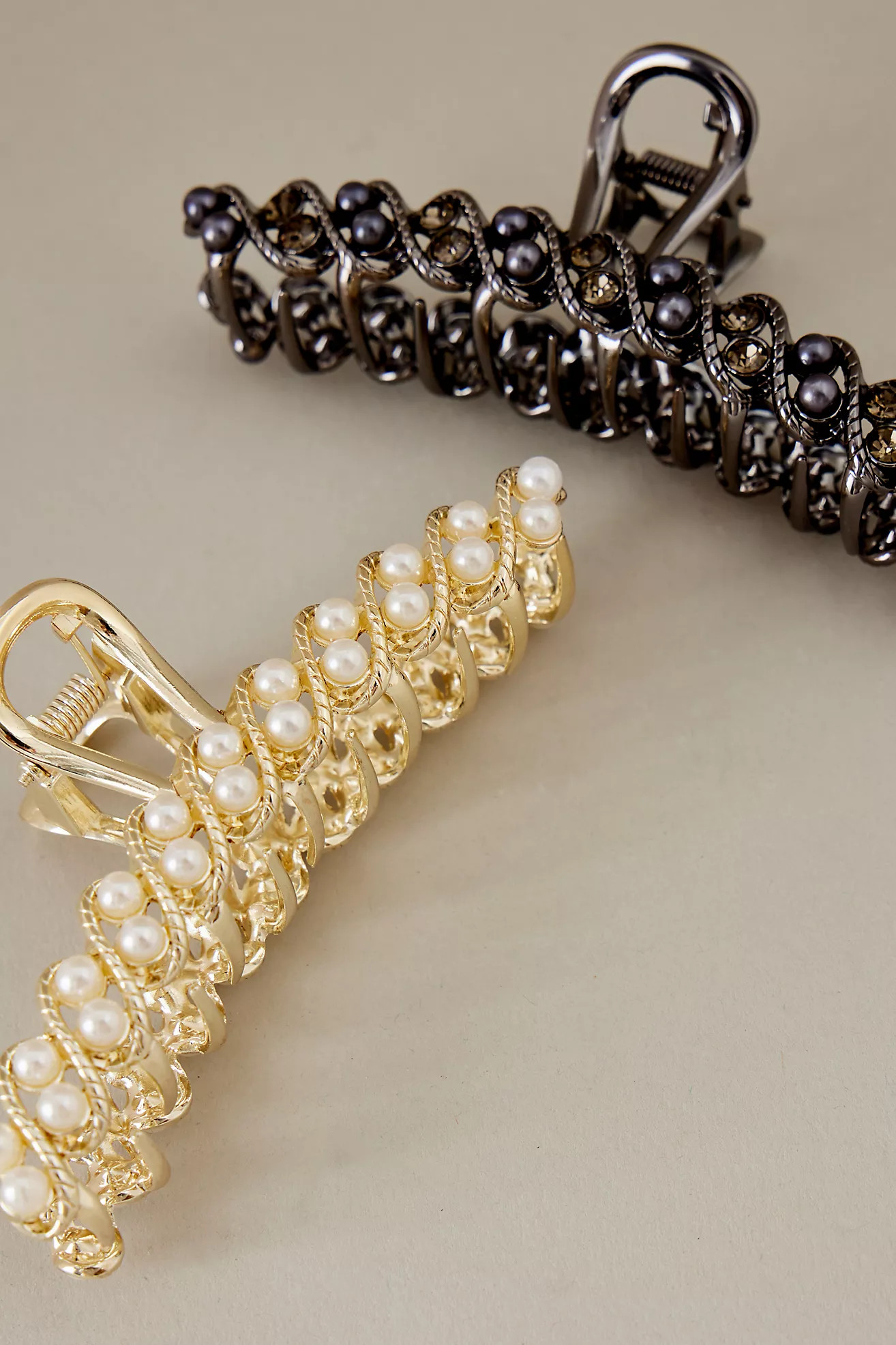 Pearl Hair Claws, Set of 2 | Anthropologie (UK)