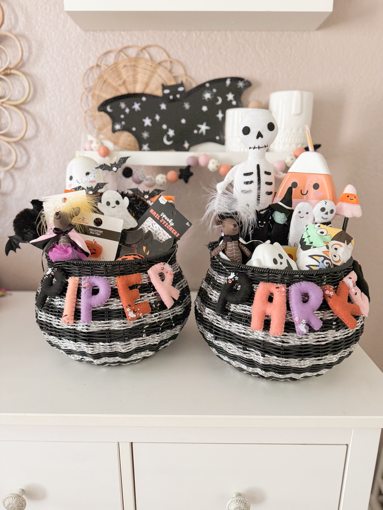 Halloween boo baskets 👻🎃💀 

#LTKKids #LTKHalloween #LTKSeasonal