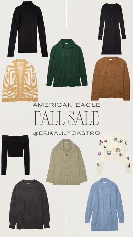 Shop these favorite Fall pieces that are currently on sale now! 

#americaneagle #fallsale #ltkfallsale #aesale #americaneaglesale #ltksale #ltksalealert #ae 

#LTKSale #LTKsalealert #LTKSeasonal