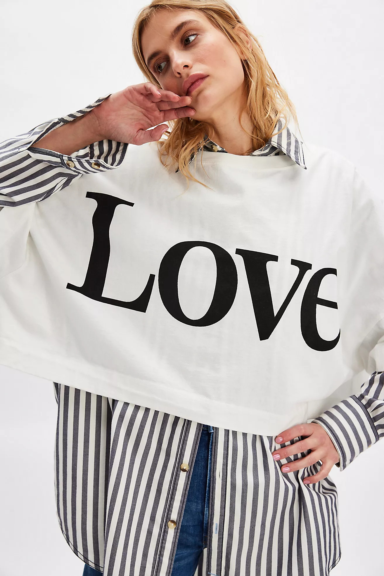 Ragabond East West Love Tee | Free People (Global - UK&FR Excluded)