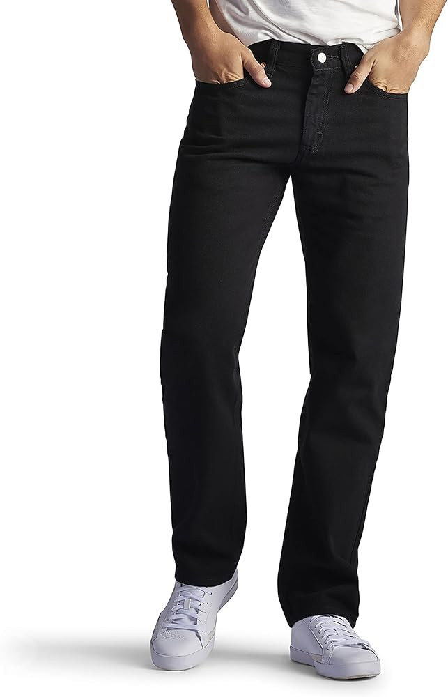 Lee Men's Regular Fit Straight Leg Jean | Amazon (US)